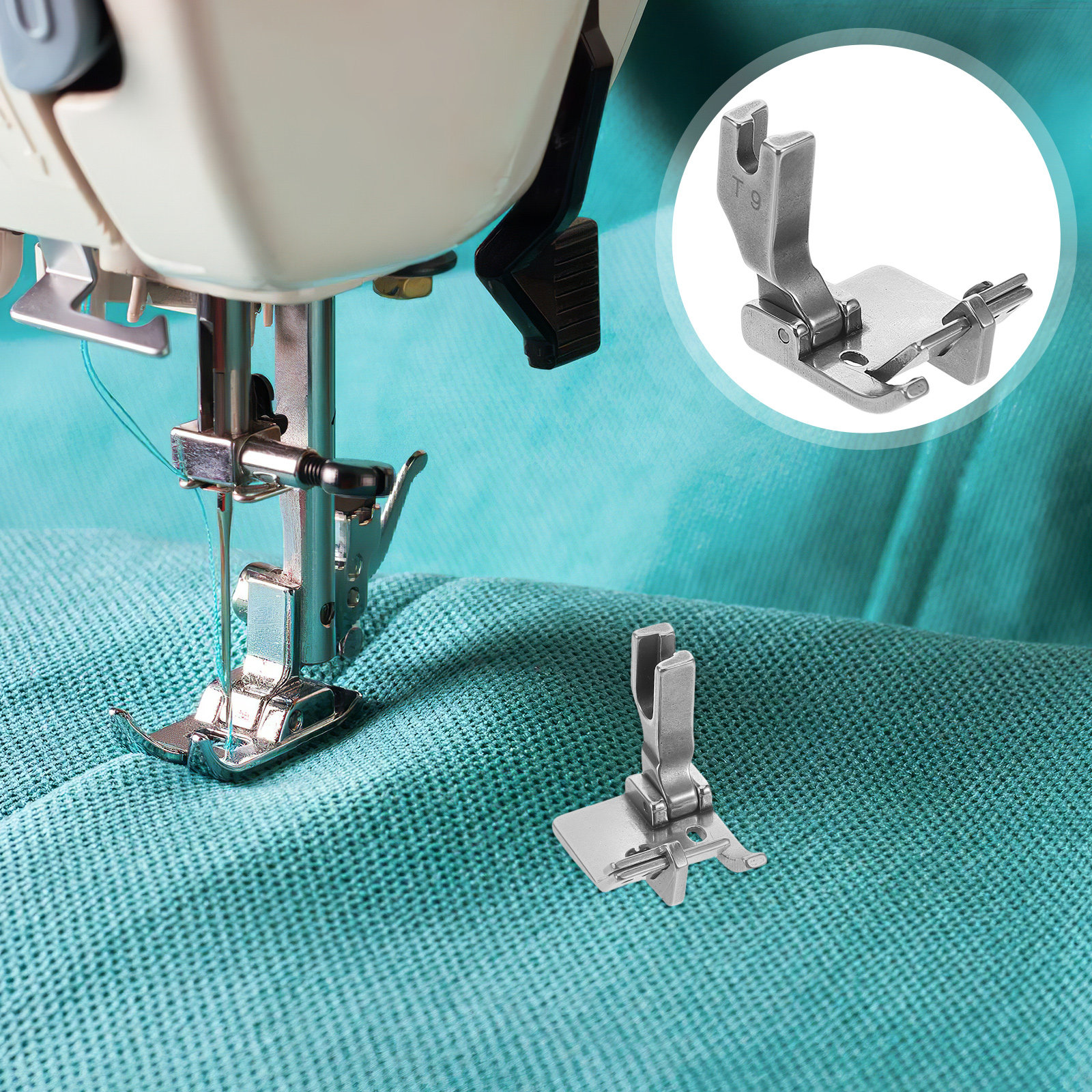 Sewing Hemming - Universal Presser -in-1 Adjustable Roller Hem