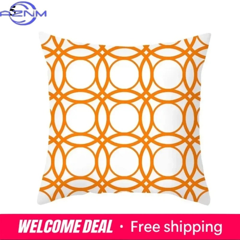 Boho Orange Abstract Cushion C – Century Textile & Sewing Supply Avenue C North Saskatoon Sk Bewertung und Preis