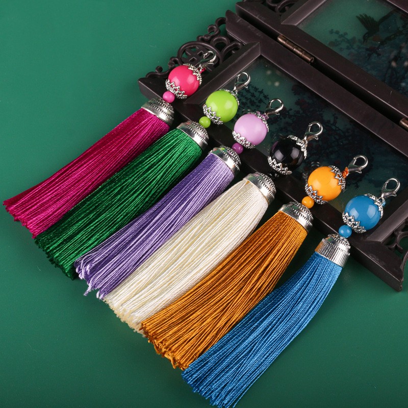 10pc Vintage Bead Tassel Lobst – Vintage Sewing Textile Bewertung und Preis