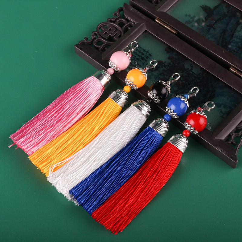 10pc Vintage Bead Tassel Lobst – Vintage Sewing Textile Bewertung und Preis