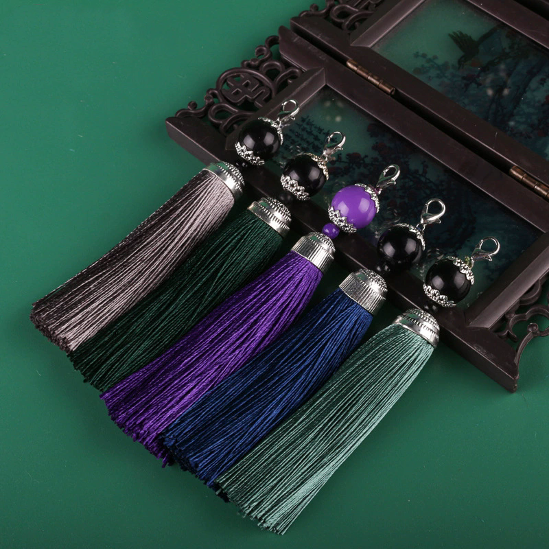 10pc Vintage Bead Tassel Lobst – Vintage Sewing Textile Bewertung und Preis