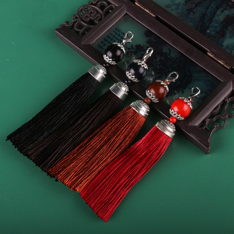 10pc Vintage Bead Tassel Lobst – Vintage Sewing Textile Bewertung und Preis