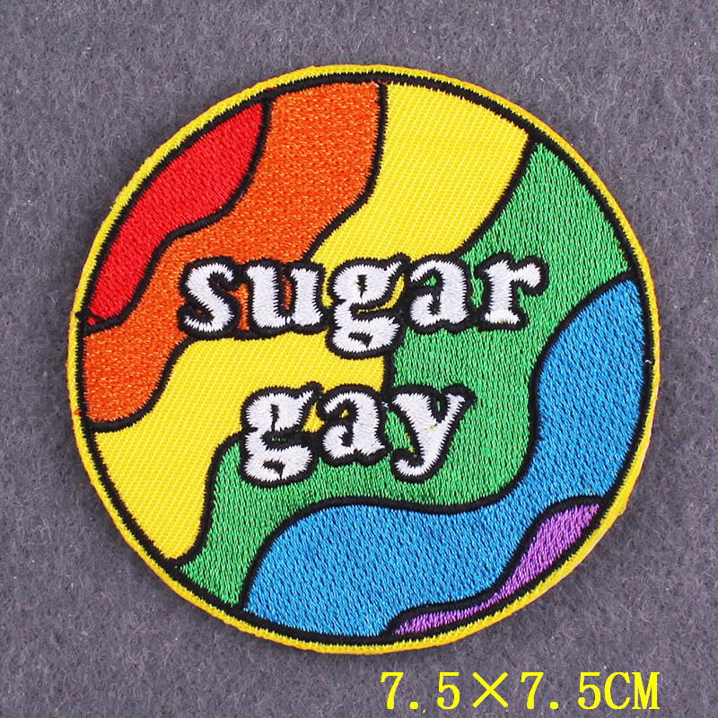 Rainbow Patches On Clothes Gay – Velcro Sew On Bewertung und Preis