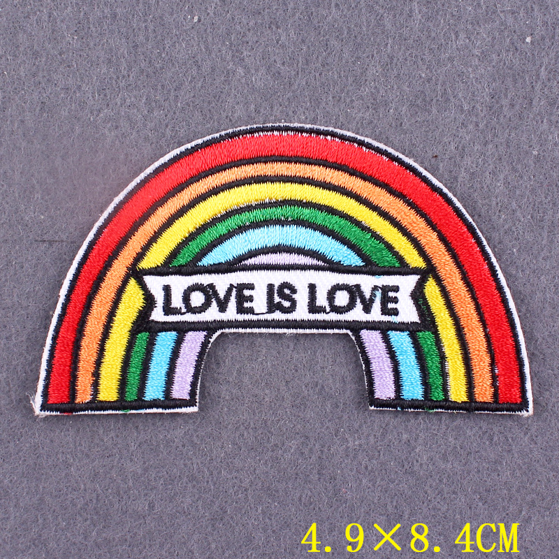 Rainbow Patches On Clothes Gay – Velcro Sew On Bewertung und Preis