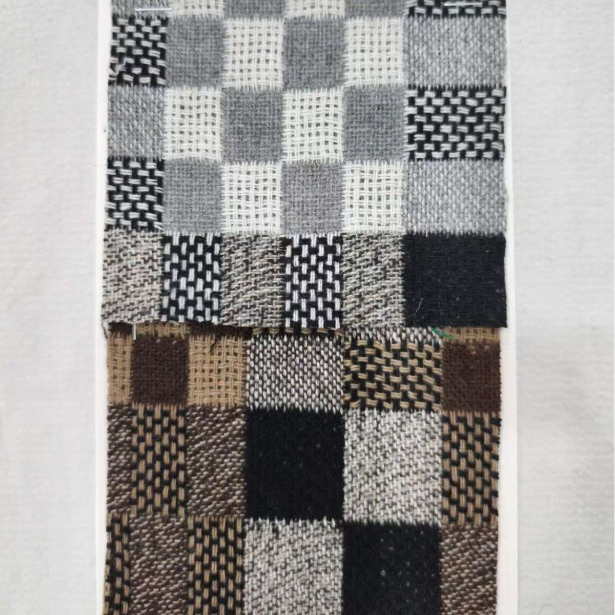 Grid Tweed Wool Fabric，for Fal – Sewing Tweed Fabric Bewertung und Preis