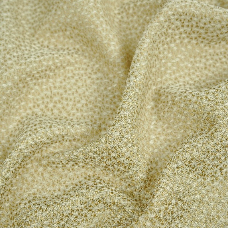 Drapey Beige Tiny Grain Textur – Sewing Fabric Bewertung und Preis