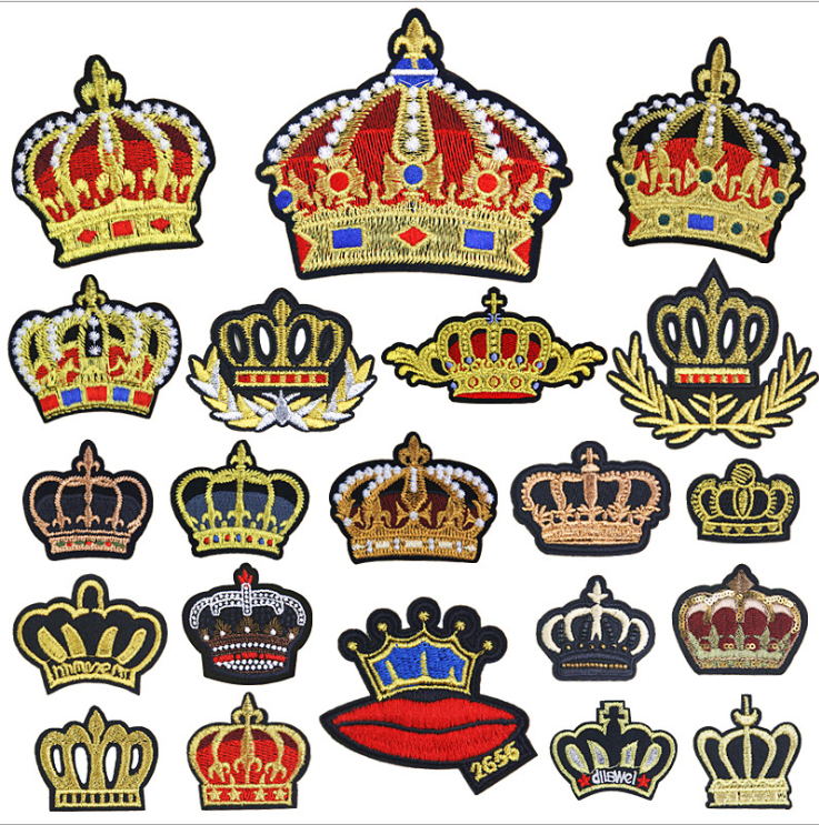 New Arrival 10 Pcs Crown Embro – Sewing Id Bewertung und Preis