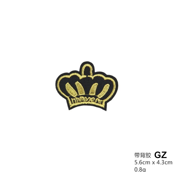 New Arrival 10 Pcs Crown Embro – Sewing Id Bewertung und Preis