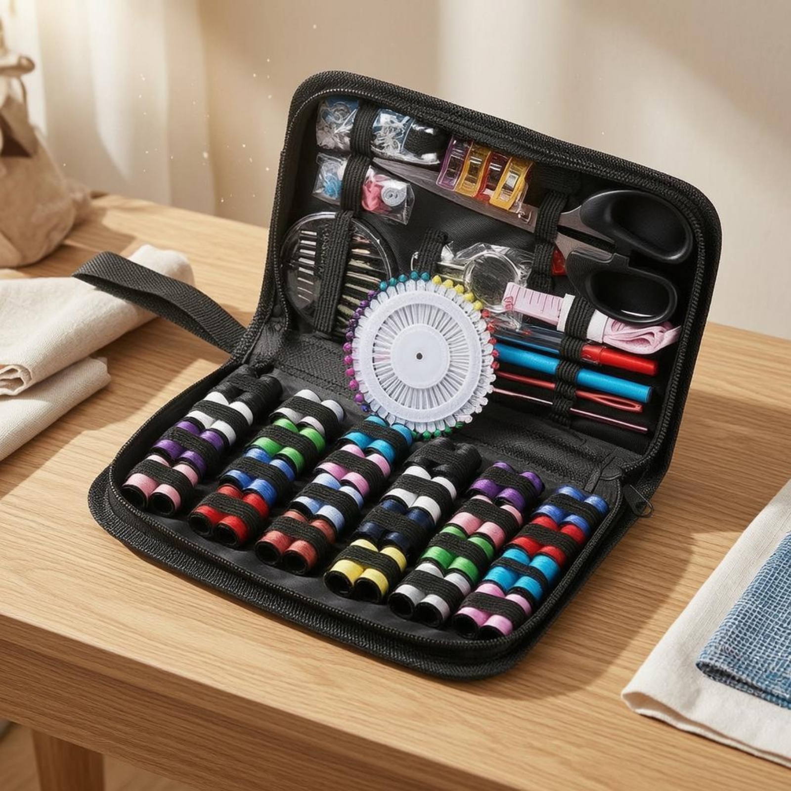 Sewing Kit Case Compartments P – Sewing Thread In Textile Bewertung und Preis