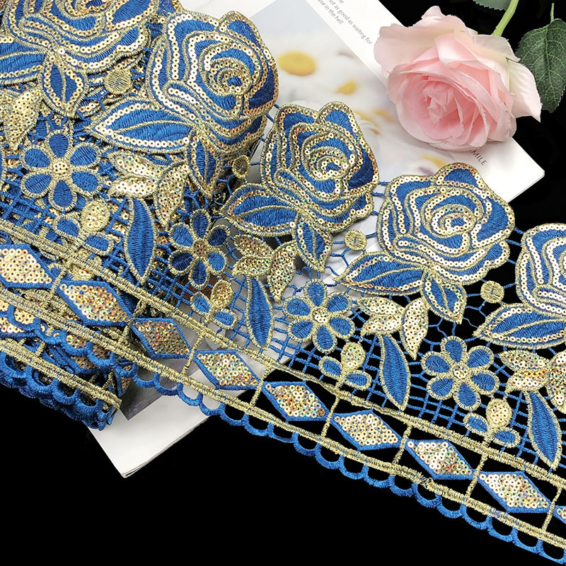 3 Yards 19.5cm Wide Exquisite  – Textile And Sewing Supply Bewertung und Preis