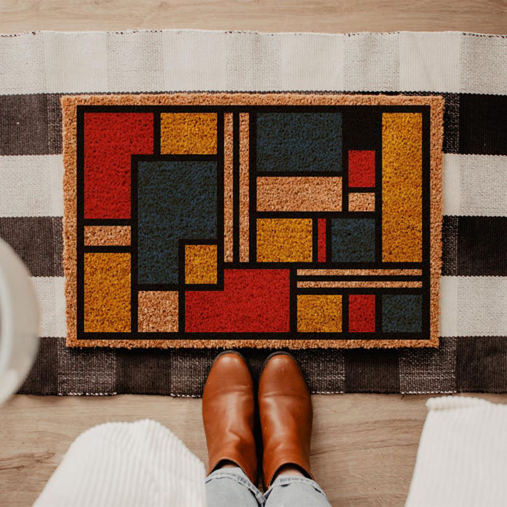 Mid Century Modern Doormat Bau – Century Textile & Sewing Supply Avenue C North Saskatoon Sk Bewertung und Preis