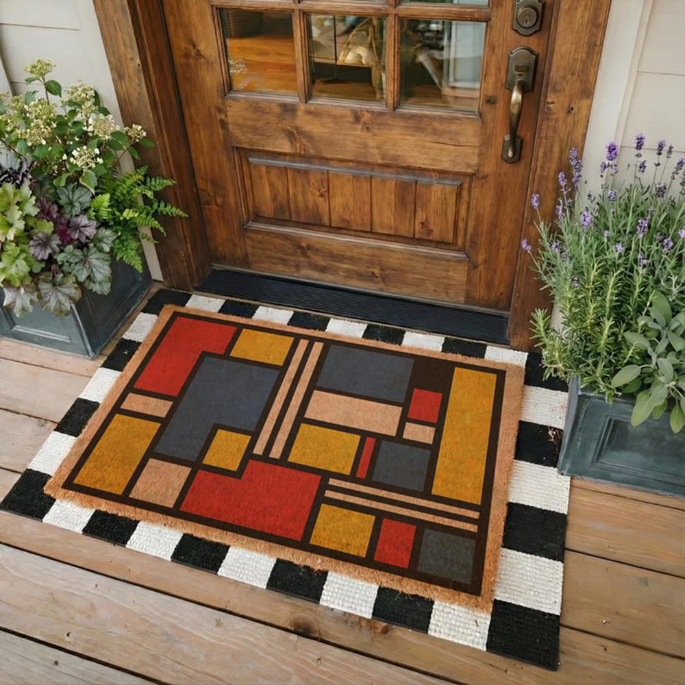 Mid Century Modern Doormat Bau – Century Textile & Sewing Supply Avenue C North Saskatoon Sk Bewertung und Preis