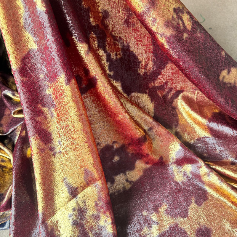 1yard Irregular Gold-Stamped V – Sewing Fabric Bewertung und Preis