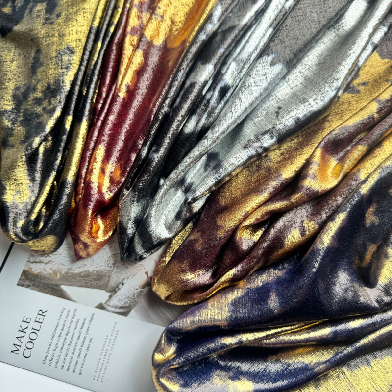 1yard Irregular Gold-Stamped V – Sewing Fabric Bewertung und Preis