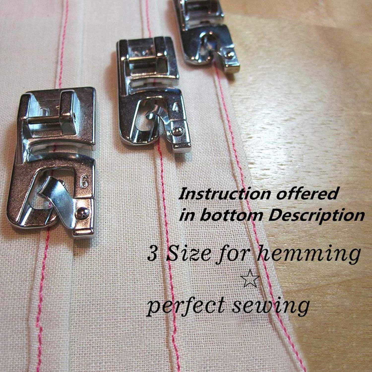 Narrow Rolled Hem Foot Sewing  – Sewing Hemming Bewertung und Preis