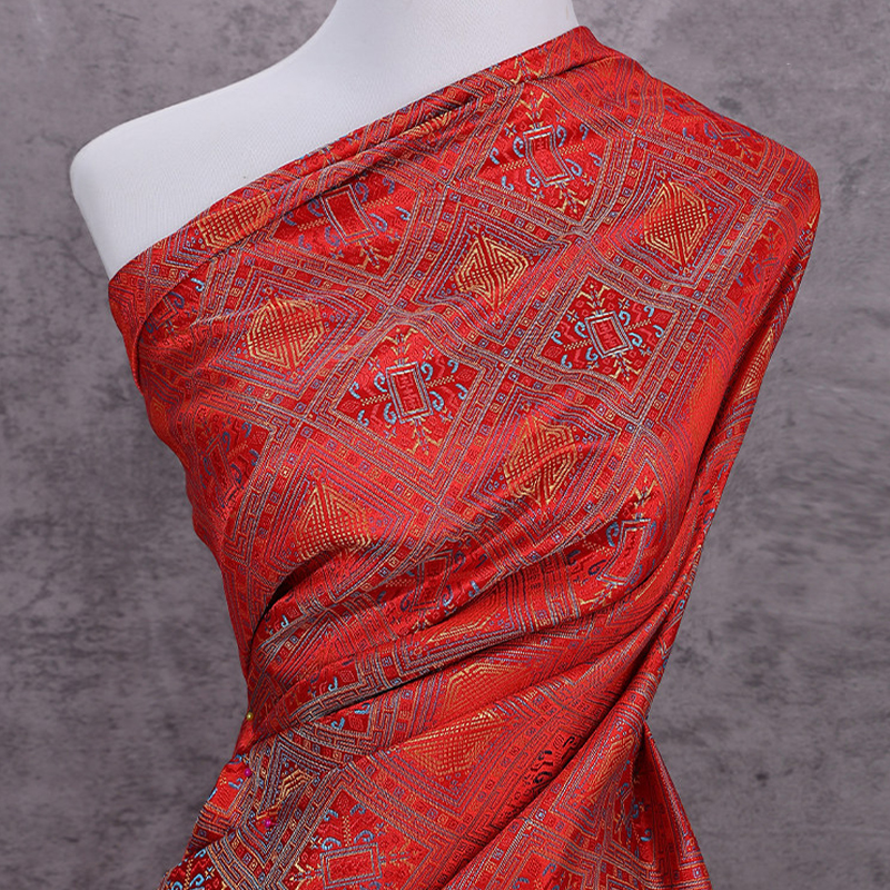 Chinese Style Jacquard Brocade – Sewing Fabric Bewertung und Preis
