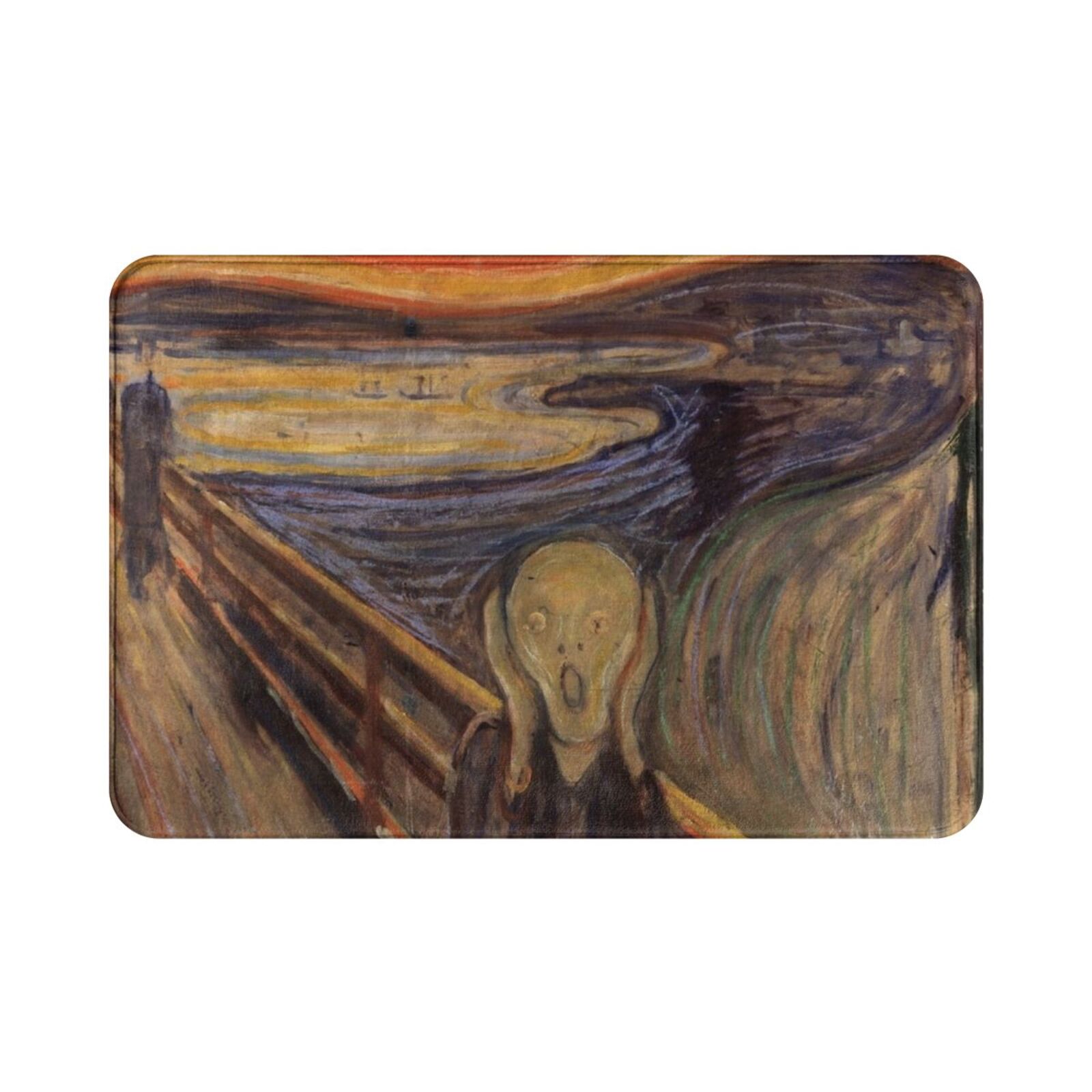 Munch's Scream Carpet Mat Rug  – Century Textile & Sewing Supply Avenue C North Saskatoon Sk Bewertung und Preis