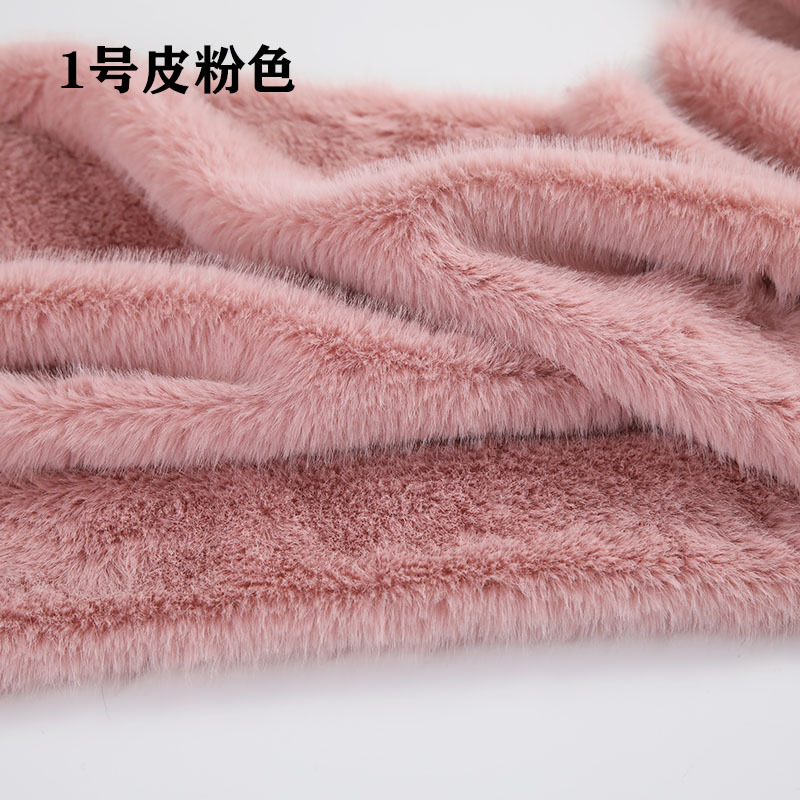 High Low Pile Faux Plush Fabri – Sewing Fabric Bewertung und Preis