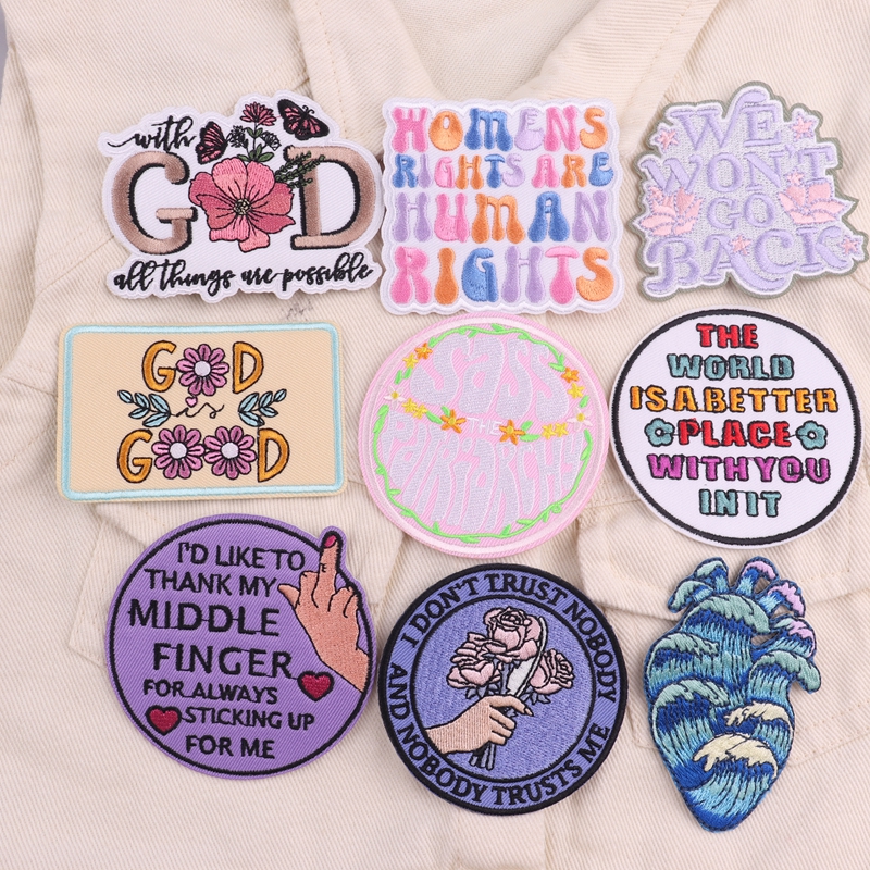Self Encourage Iron On Patches – Velcro Sew On Bewertung und Preis