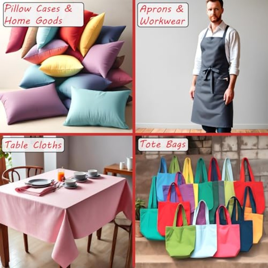 Poly Cotton Fabric for Sewing  – Sewing Fabric Bewertung und Preis