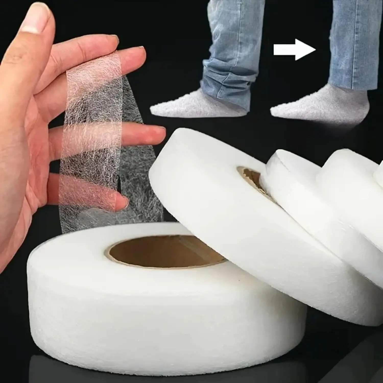 Double-Sided Iron-On Hem Tape  – Hem Tape Fusible Bewertung und Preis