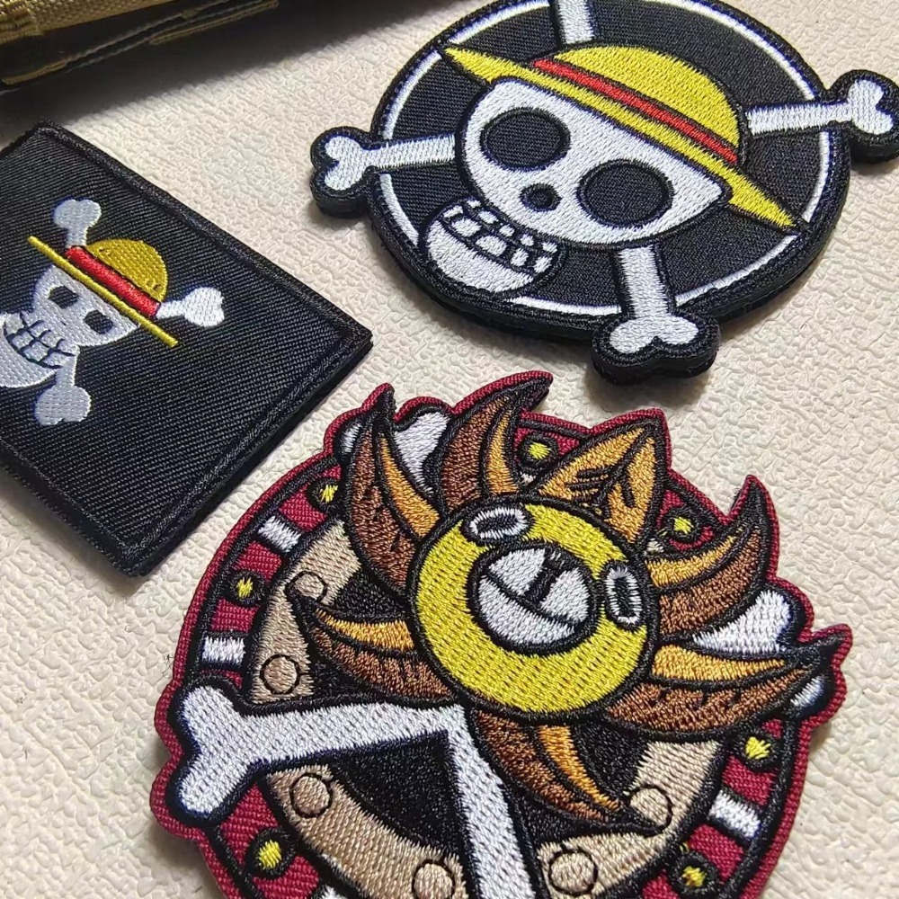 One Piece Cartoon sleeve patch – Velcro Sew On Bewertung und Preis
