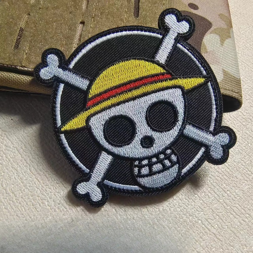 One Piece Cartoon sleeve patch – Velcro Sew On Bewertung und Preis