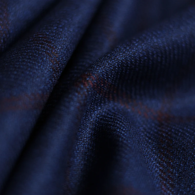 Redraspberry Blue Plaid Worste – Sewing Tweed Fabric Bewertung und Preis