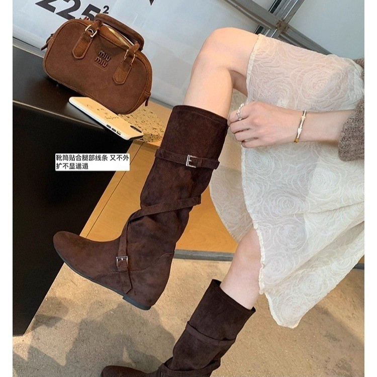 Knight boots women 2026 new Br – Sewing Nylon Bewertung und Preis