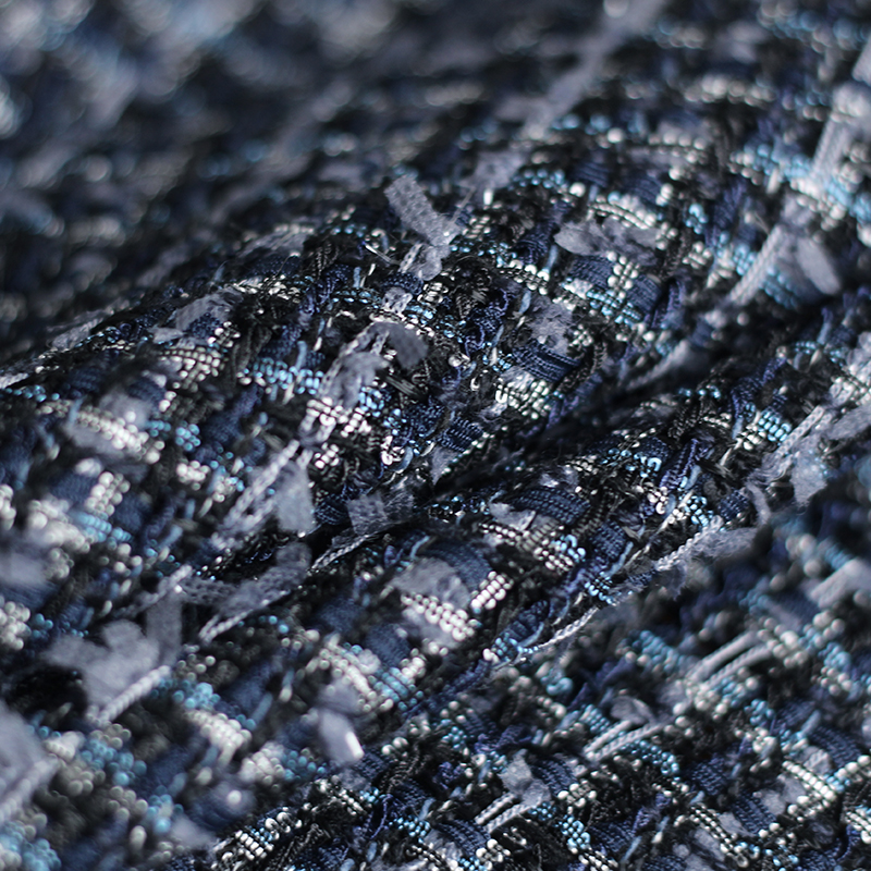 Red raspberry 550g Deep blue g – Sewing Tweed Fabric Bewertung und Preis