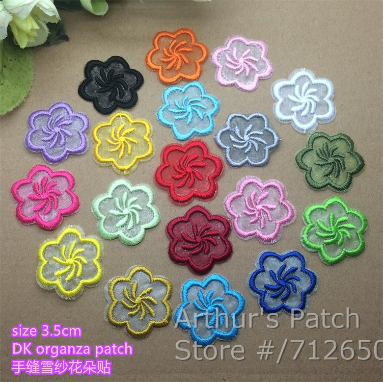 New Arrival 10 Pcs Flower Embr – Sewing Id Bewertung und Preis