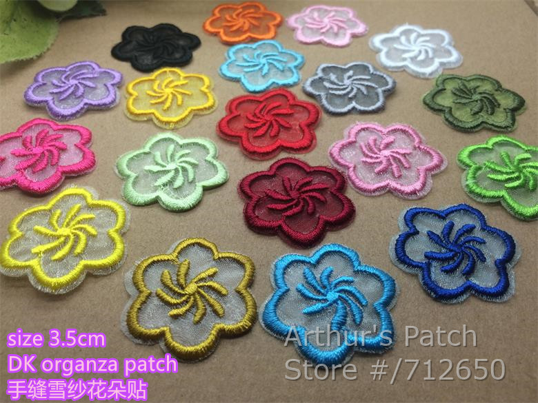 New Arrival 10 Pcs Flower Embr – Sewing Id Bewertung und Preis