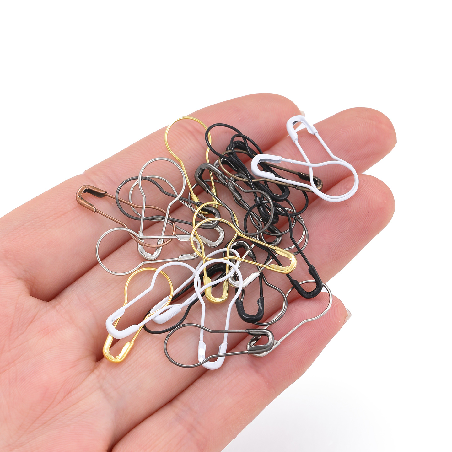 100Pcs/Lot Metal Gourd Safety  – Sewing Art Bewertung und Preis