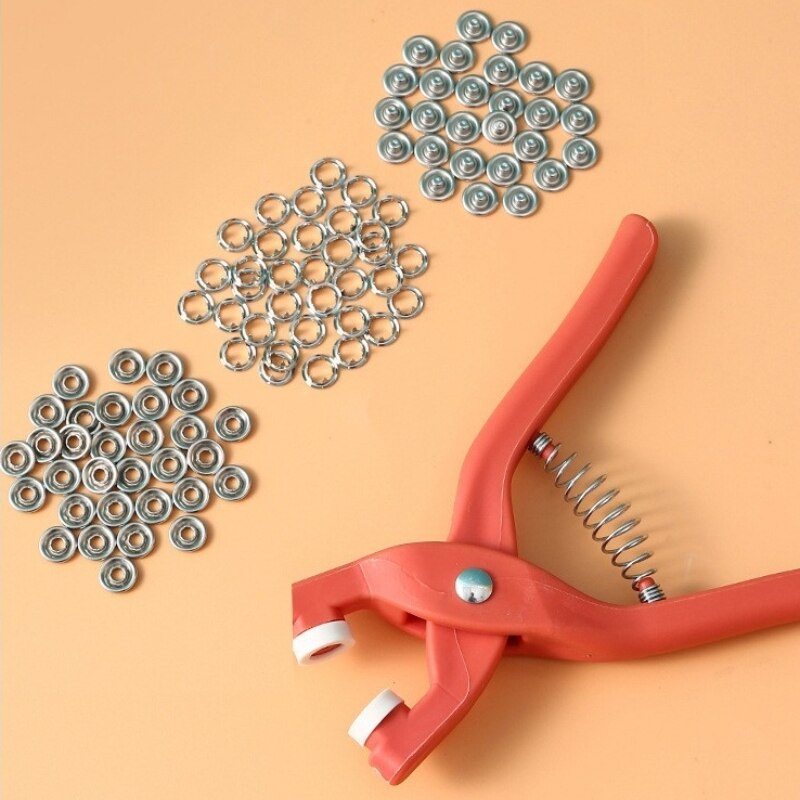 50 Sets 9.5MM Five Jaw Buckle  – Textile Sewing Kit Bewertung und Preis