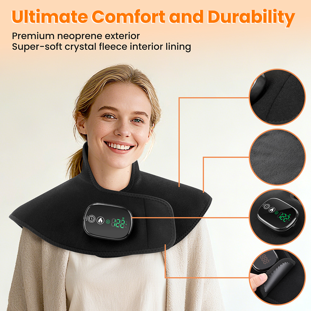 Wireless Heating Pad And Neck  – Shoulder Pad Set In Bewertung und Preis