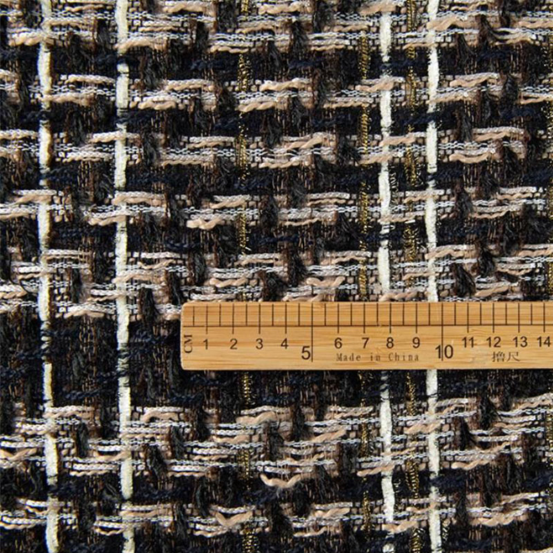 50x145cm Black And White Yarn- – Sewing Tweed Fabric Bewertung und Preis