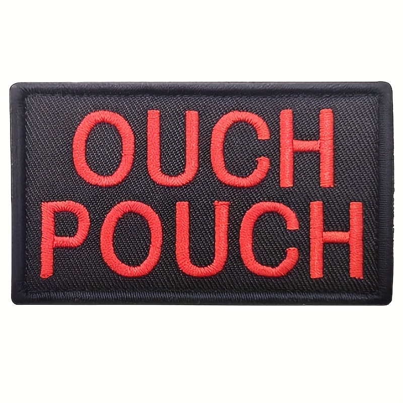 Ouch Pouch Embroidered Patch – – Velcro Sew On Bewertung und Preis