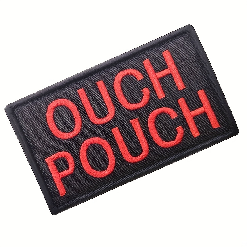 Ouch Pouch Embroidered Patch – – Velcro Sew On Bewertung und Preis