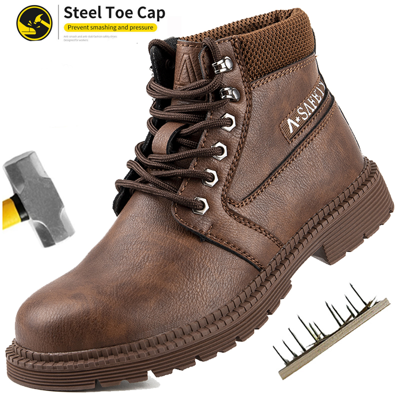 Unisex Safety Shoes Steel Toe  – Sewing Nylon Bewertung und Preis