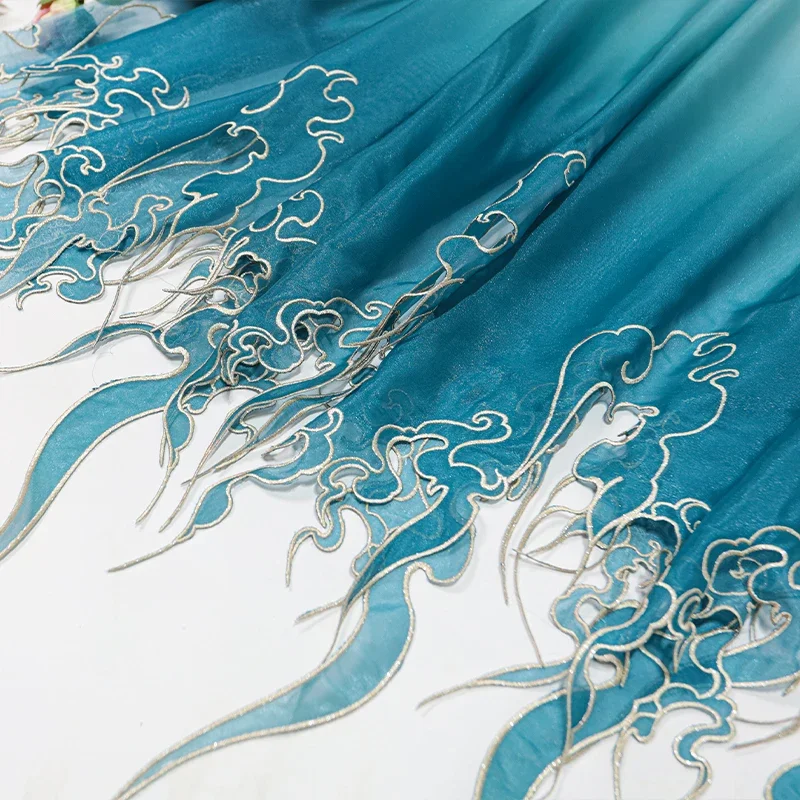 Chinese Style Embroidery Lotus – Sewing Fabric Bewertung und Preis