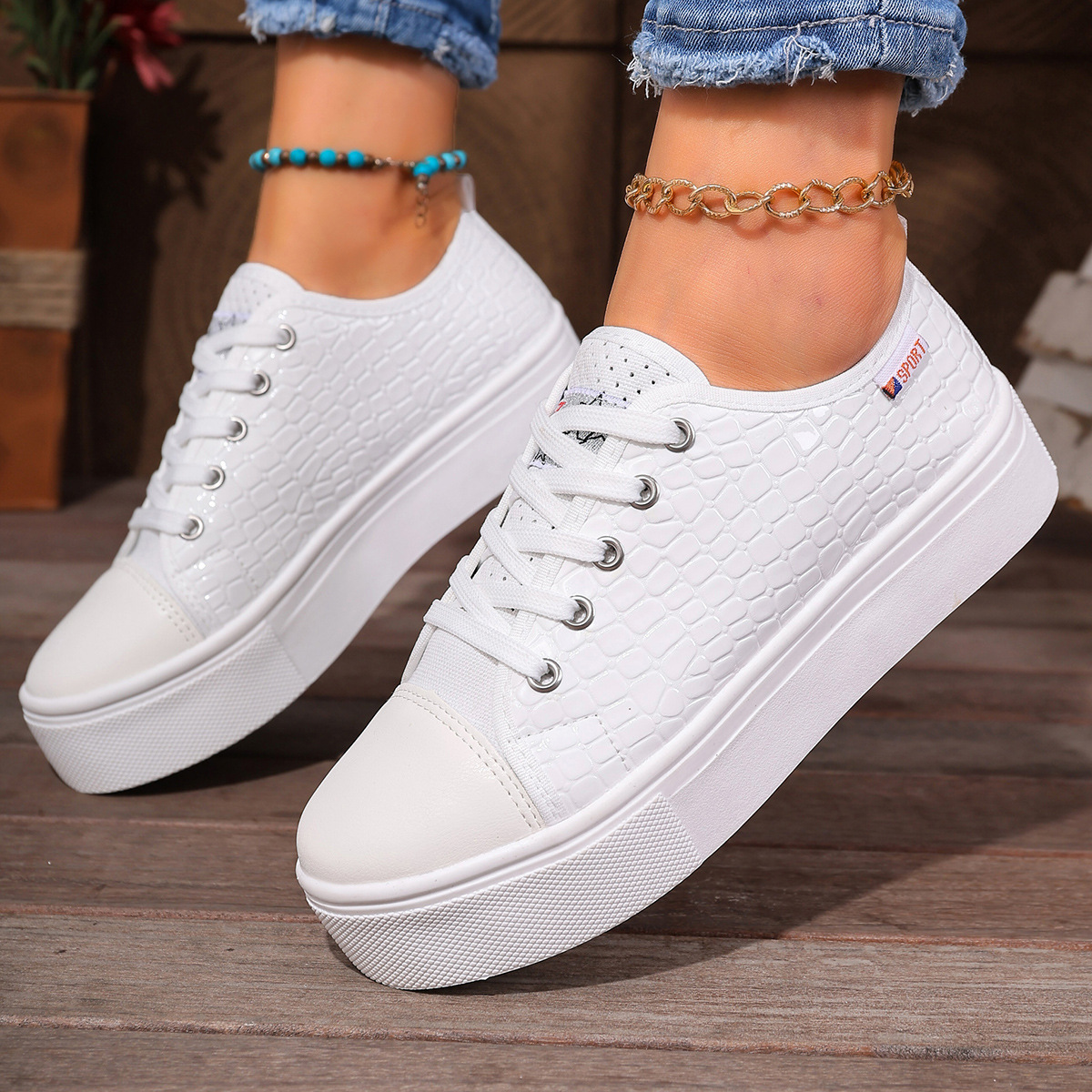 New women's flat casual single – Sewing New Bewertung und Preis