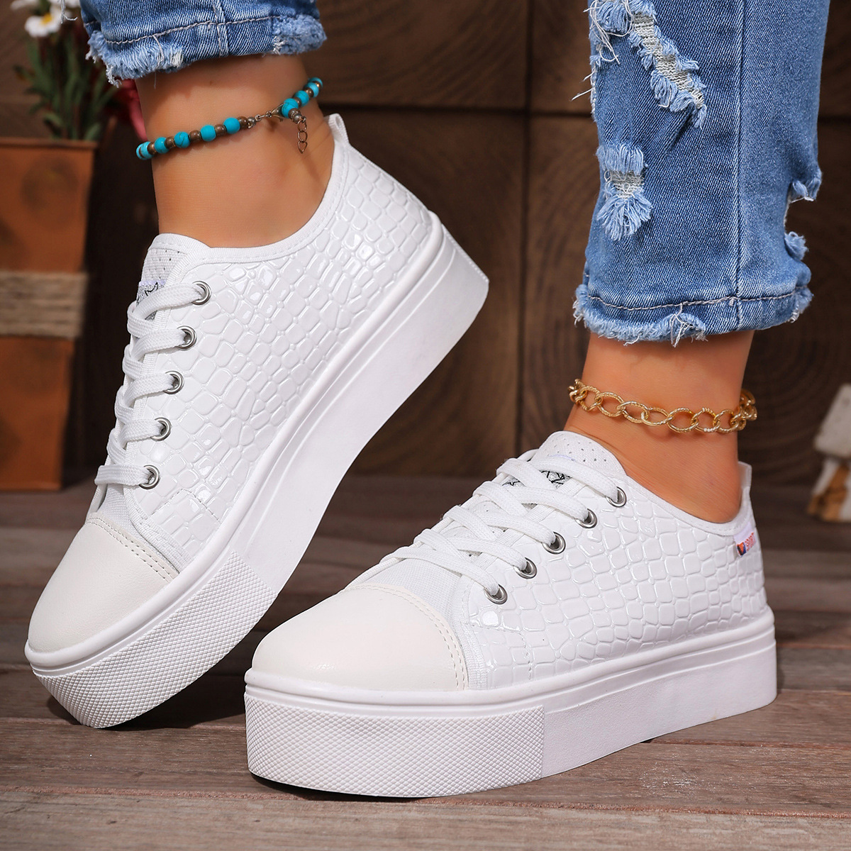 New women's flat casual single – Sewing New Bewertung und Preis
