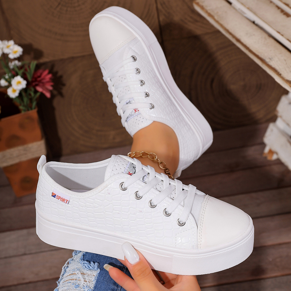 New women's flat casual single – Sewing New Bewertung und Preis