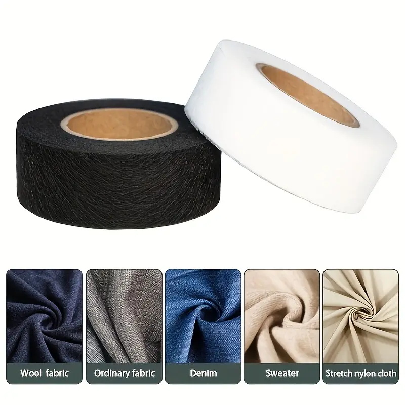 2Roll Black White Double-sided – Hem Tape Fusible Bewertung und Preis