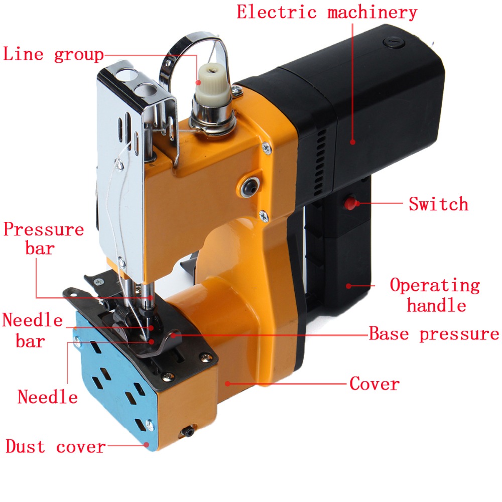 Electric Woven Bag Closing Mac – Sewing In Textile Industry Bewertung und Preis
