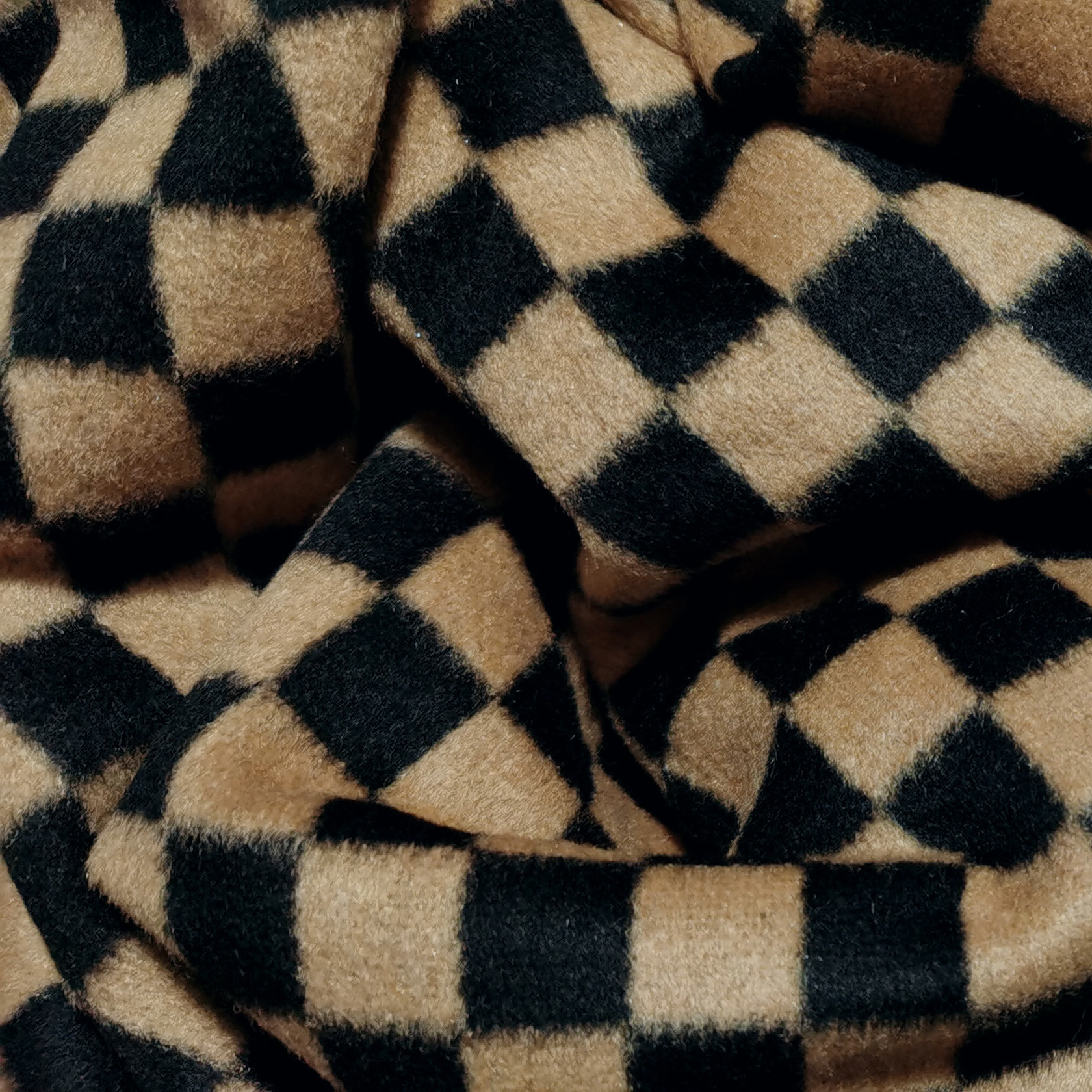 Classic Checkerboard Woolen Fa – Sewing Tweed Fabric Bewertung und Preis