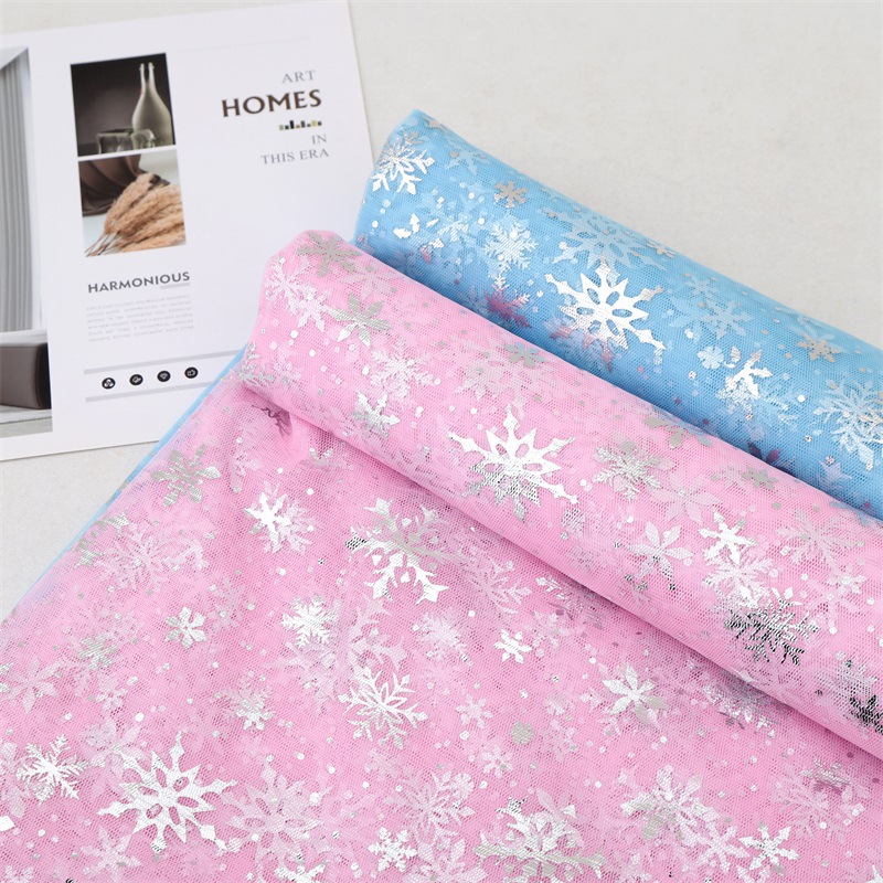 150cm*1yard/pc  Snowflake Prin – Textile And Sewing Supply Bewertung und Preis