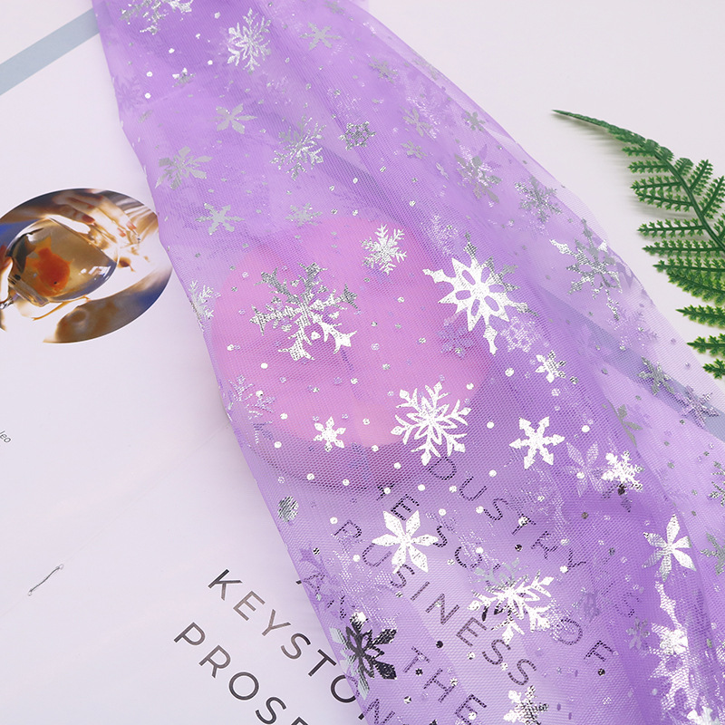 150cm*1yard/pc  Snowflake Prin – Textile And Sewing Supply Bewertung und Preis