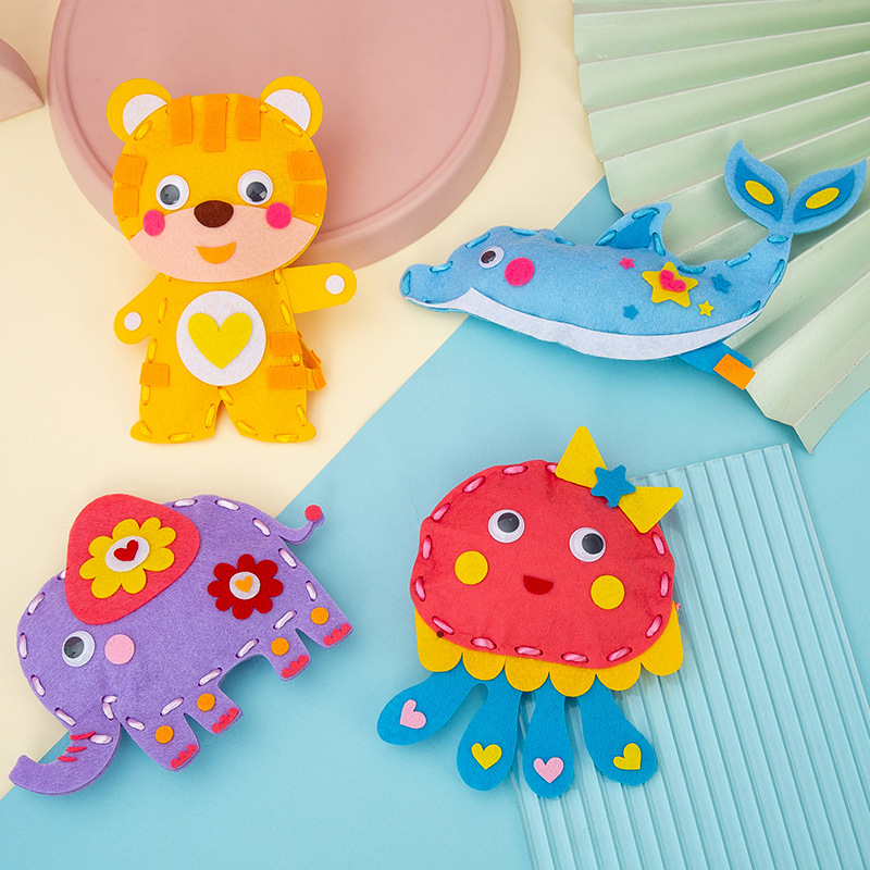 Cartoon Animal Sewing Craft Ki – Textile Sewing Kit Bewertung und Preis