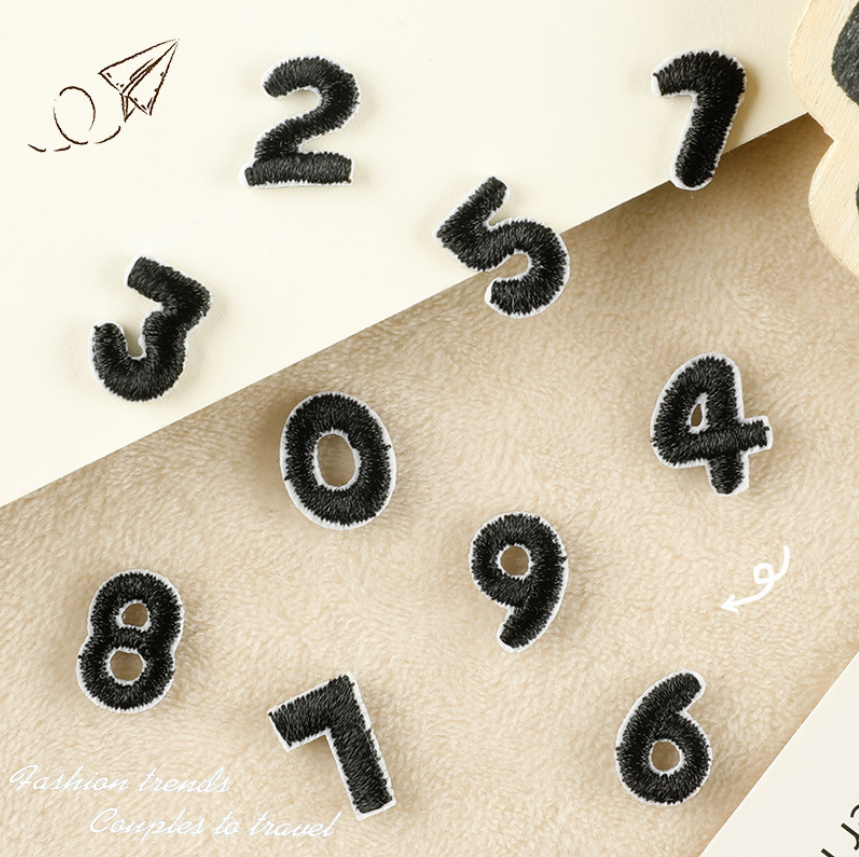 1.1cm 1.3cm Height Black Numbe – Sewing Id Bewertung und Preis